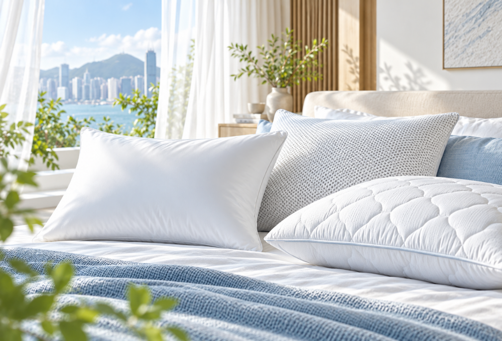 Cooling Pillow Guide: Which Pillow Materials Sleep Coolest in Hong Kong?