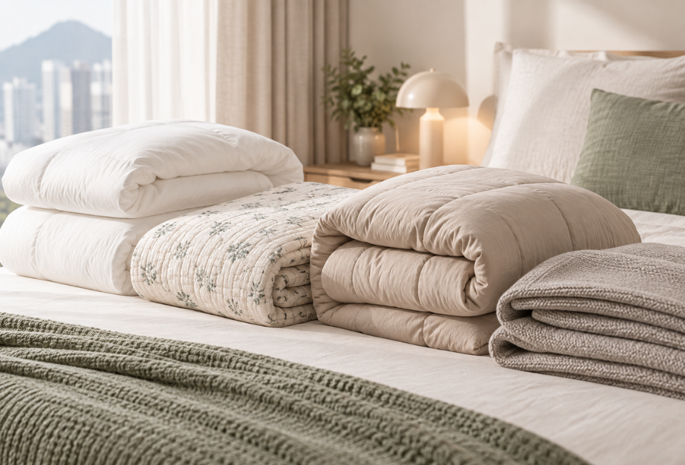 Duvet vs Quilt vs Comforter vs Blanket: What’s the Difference?