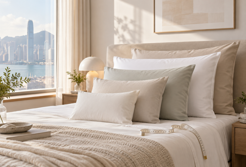 Hong Kong Pillow & Pillowcase Size Guide