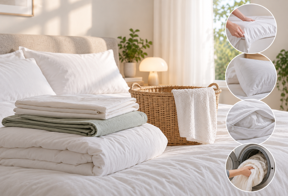 How Often Should You Wash Sheets, Pillowcases & Duvet Covers?