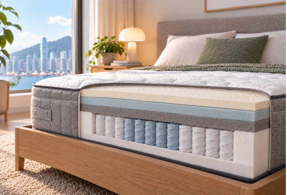 Inside a Mattress: Comfort Layer vs Support Core vs Transition Layer