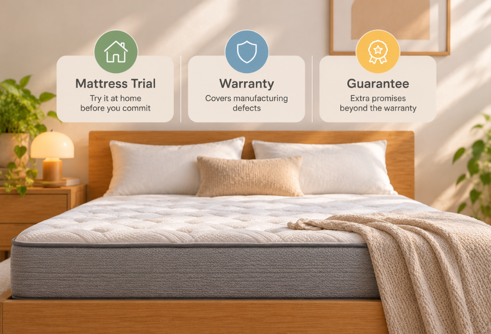 Mattress Trial vs Warranty vs Guarantee: What's the Difference?