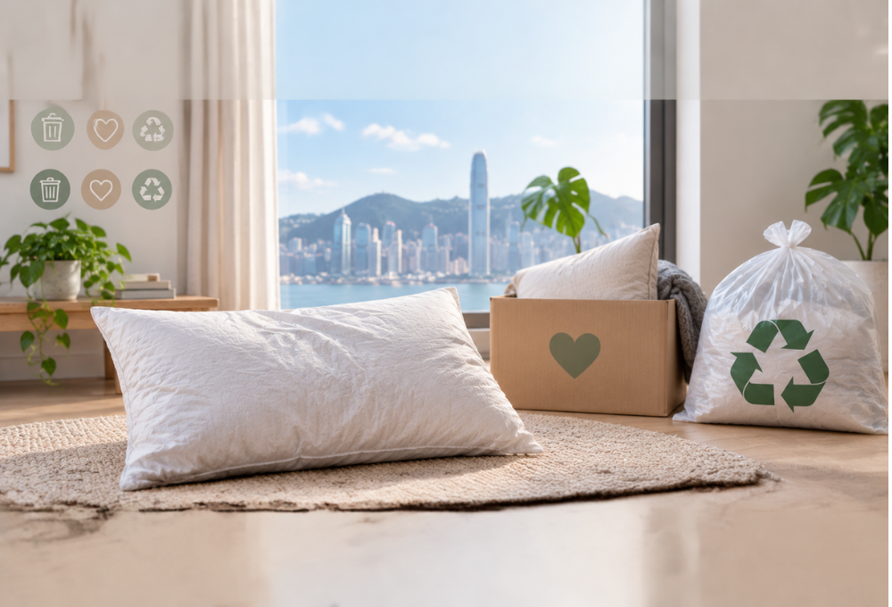 What Should You Do With Old Pillows? Disposal, Donation & Recycling in Hong Kong