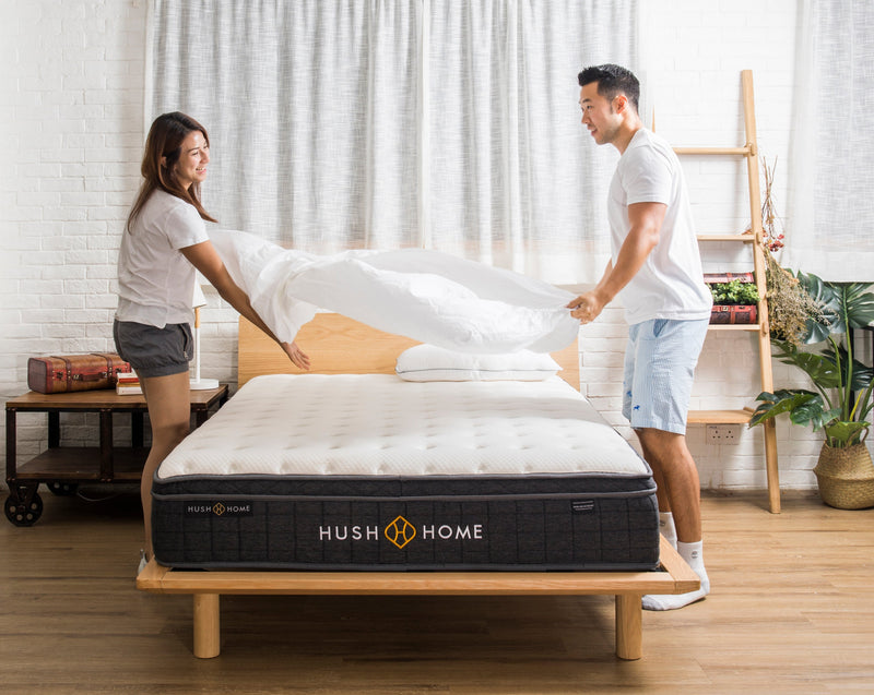 Hush Home 香港新屋入伙優惠套裝 (床褥, 枕頭, 床單)