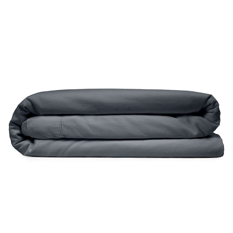Hush Home Hong Kong Duvet Cover Midnight Grey