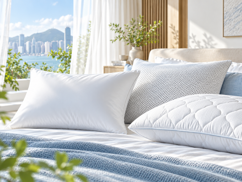 Cooling Pillow Guide: Which Pillow Materials Sleep Coolest in Hong Kong?