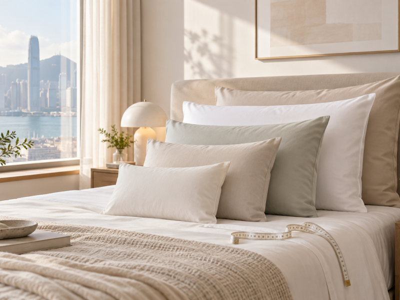 Hong Kong Pillow & Pillowcase Size Guide