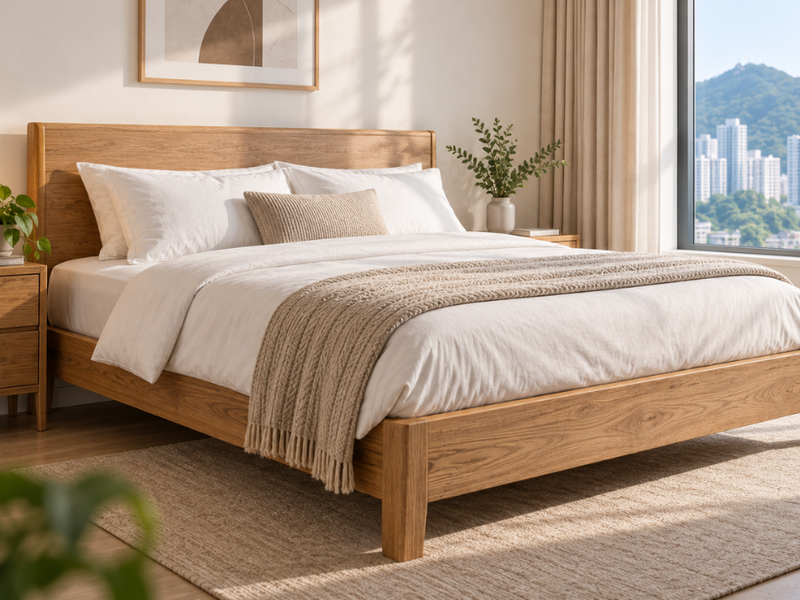 Solid Wood Bed Frame Guide: Pros, Cons, Wood Types & Buying Tips