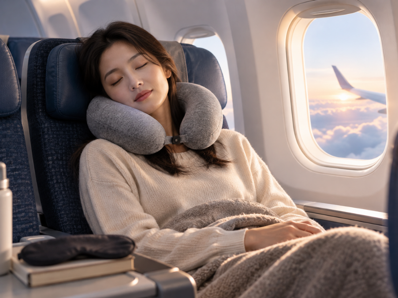 Travel Pillow Guide: How to Choose a Pillow for Long-Haul Flights