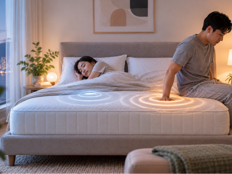 What Is Motion Isolation in a Mattress? Motion Transfer Explained