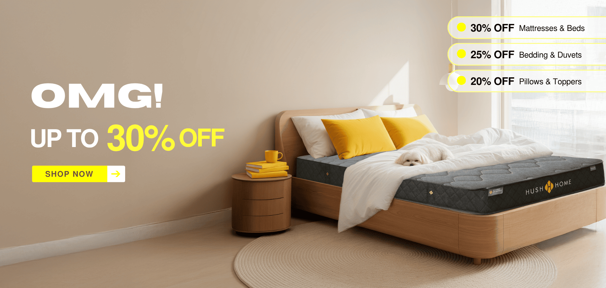 Hush Home, the best mattress in Hong Kong - the best mattress, beds, pillows, bed frames, bed sheets, duvet and bedding store in Hong Kong by hush Home