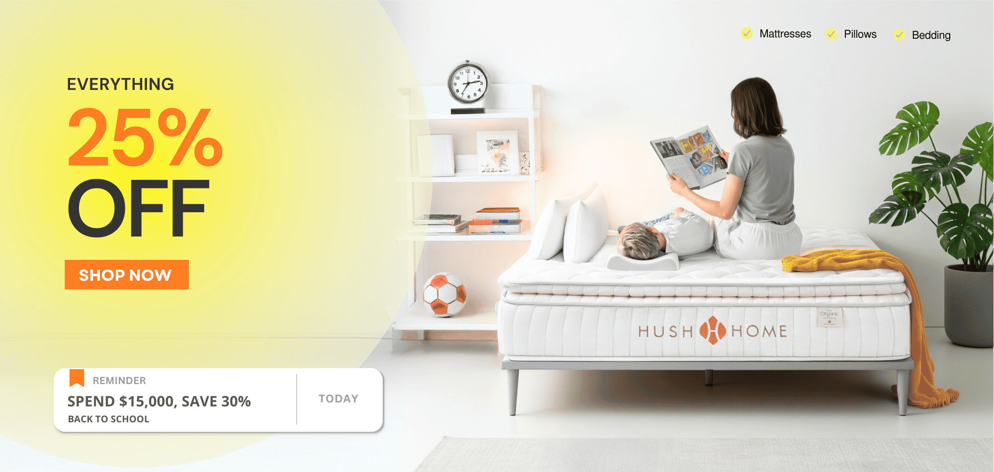 Hush Home, the best mattress store in Hong Kong, offering the best mattress, beds, pillows, bed frames, bed sheets, duvet and bedding