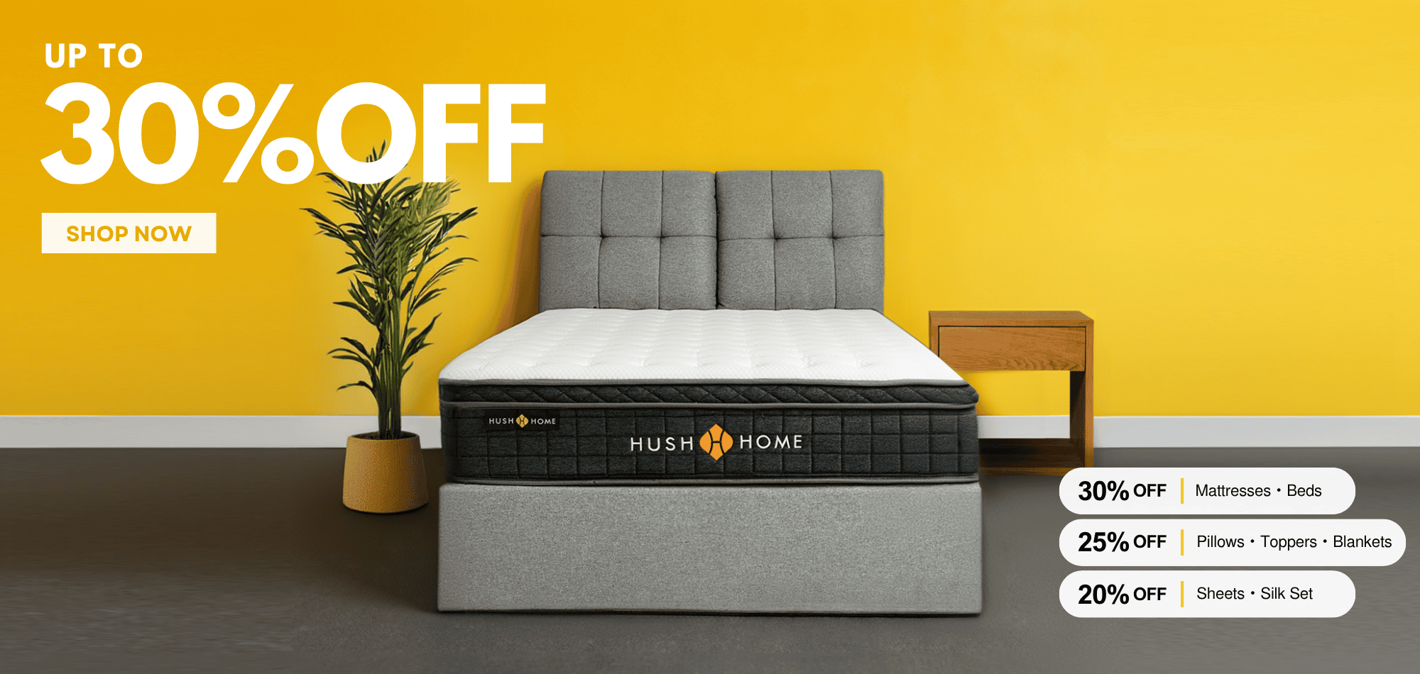 the best mattress, pillows, bed frames, bed sheets, duvet and bedding store in Hong Kong by hush Home