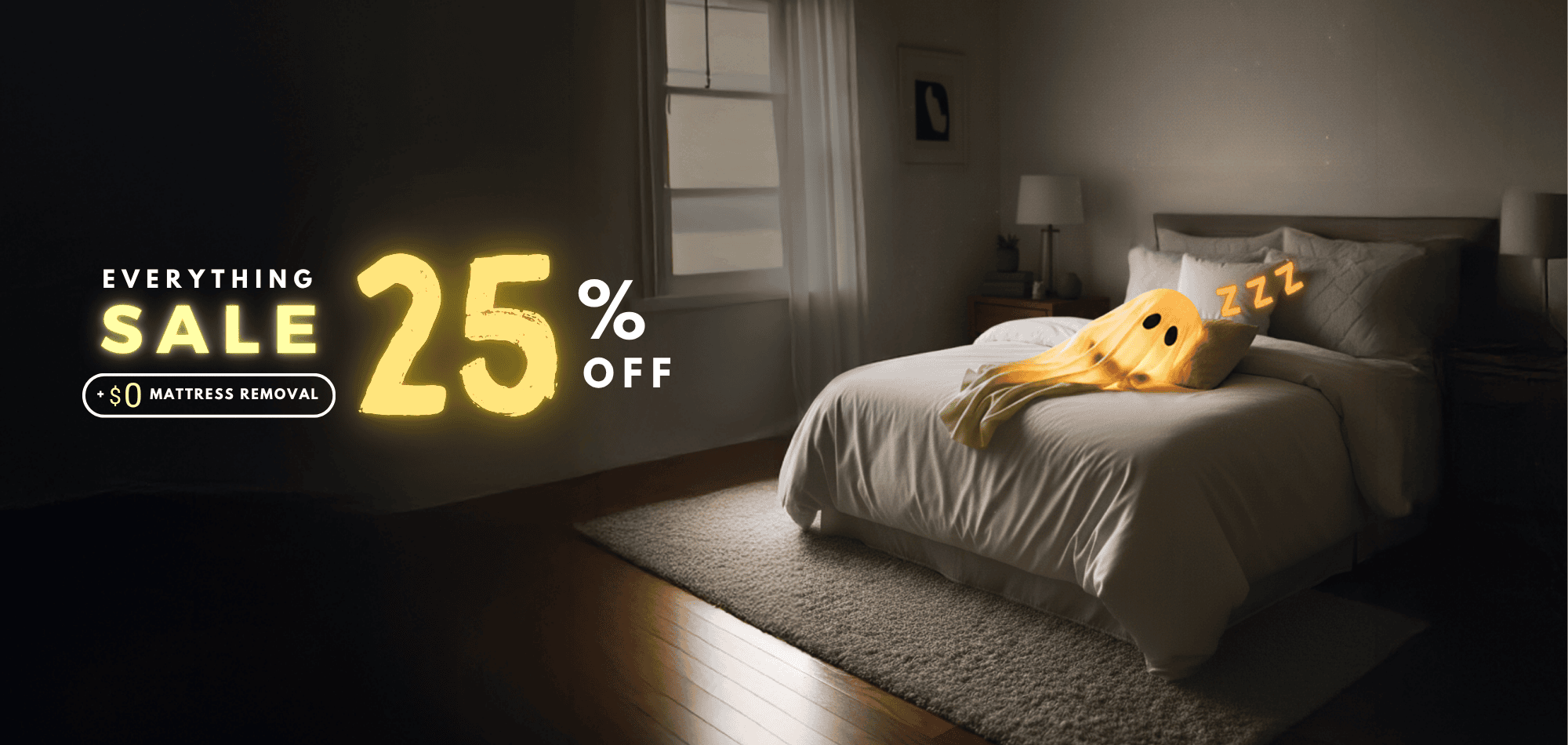 halloween promotion 2025 the best mattress, pillows, bed frames, bed sheets, duvet and bedding store in Hong Kong by hush Home