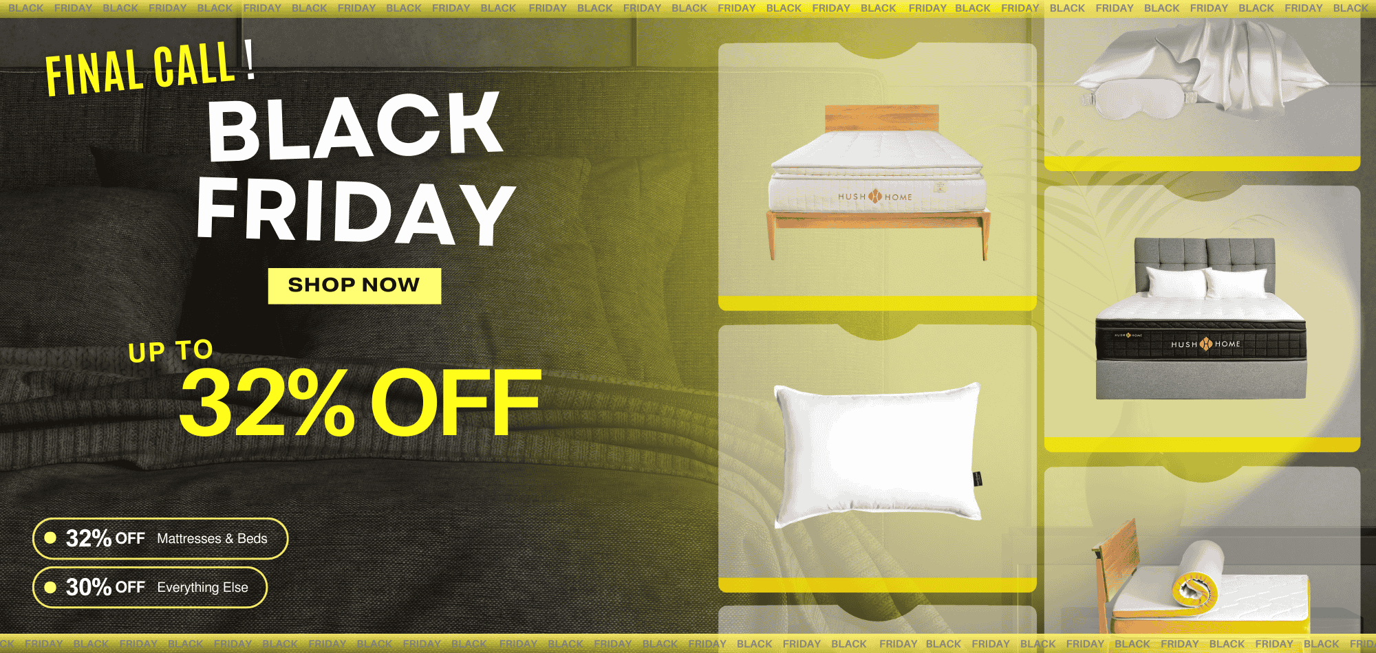 black friday sale from the best mattress pillow bedsheets bedding and duvet brand in Hong Kong