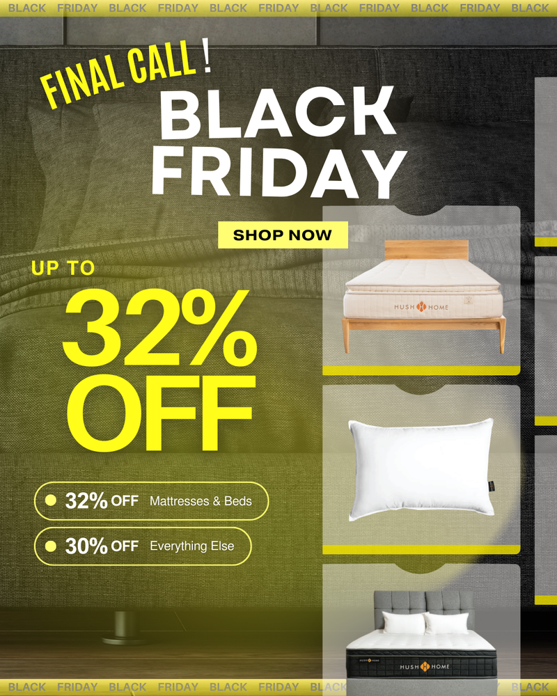black friday sale from the best mattress pillow bedsheets bedding and duvet brand in Hong Kong
