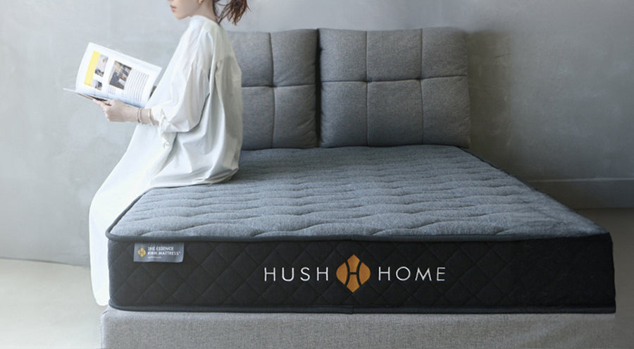 Visiting Hush Home's mattress store for a private mattress and sleep appointment