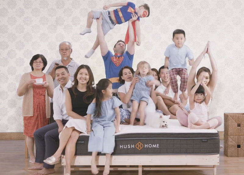 hush mattress - designed for every body type and sleep position