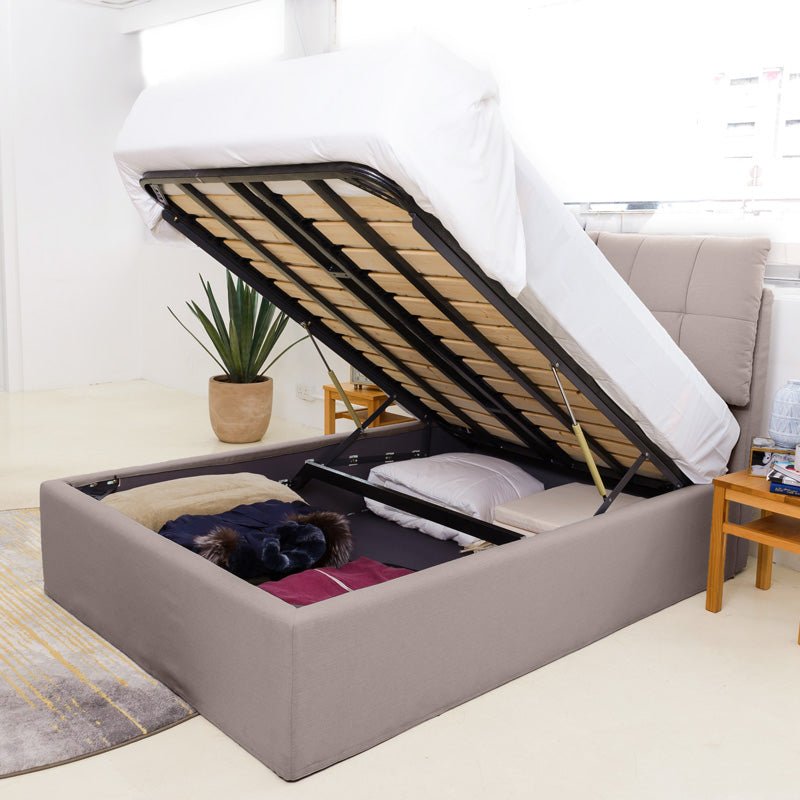 best hydraulic storage bed hong kong - french beige