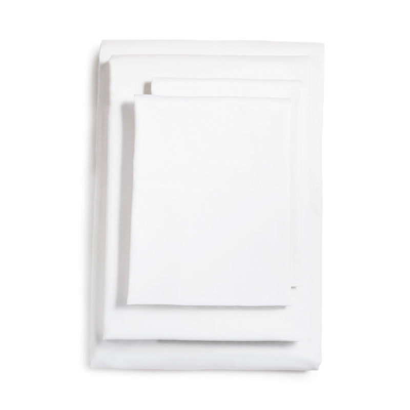 香港高針數床單 - 純白